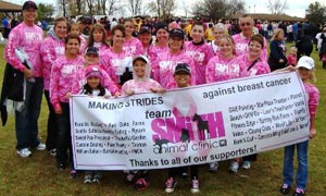 Smith Animal Clinic supports breast cancer research